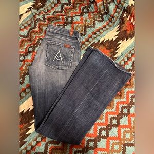 7famk a-line pocket jeans
